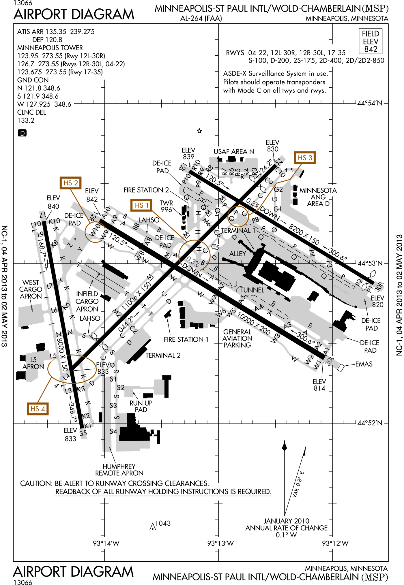 MinneapolisSaint Paul Intl. Airport Spotting Guide